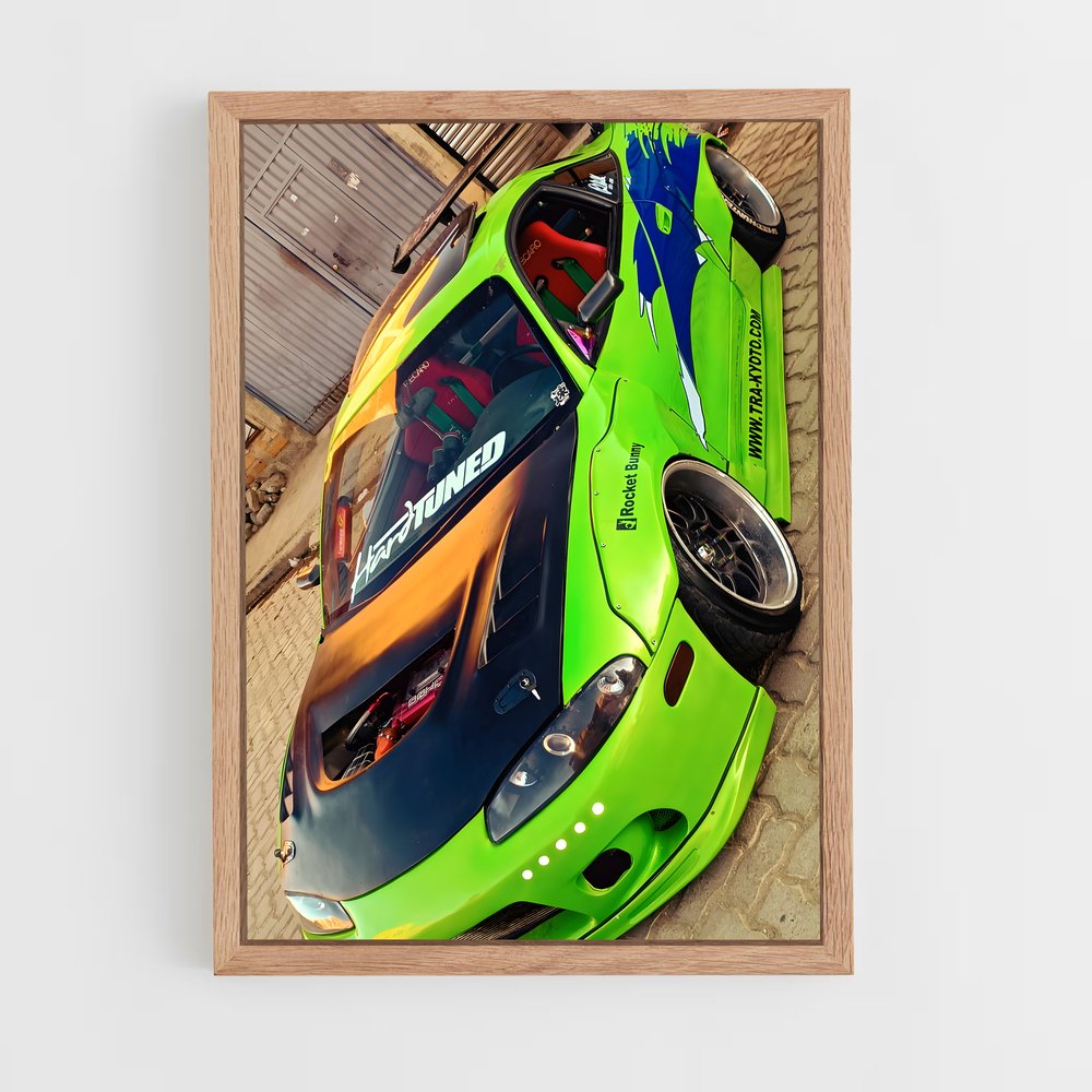 Poster Eclipse spyder captivant – affiche Mitsubishi (vue 4)